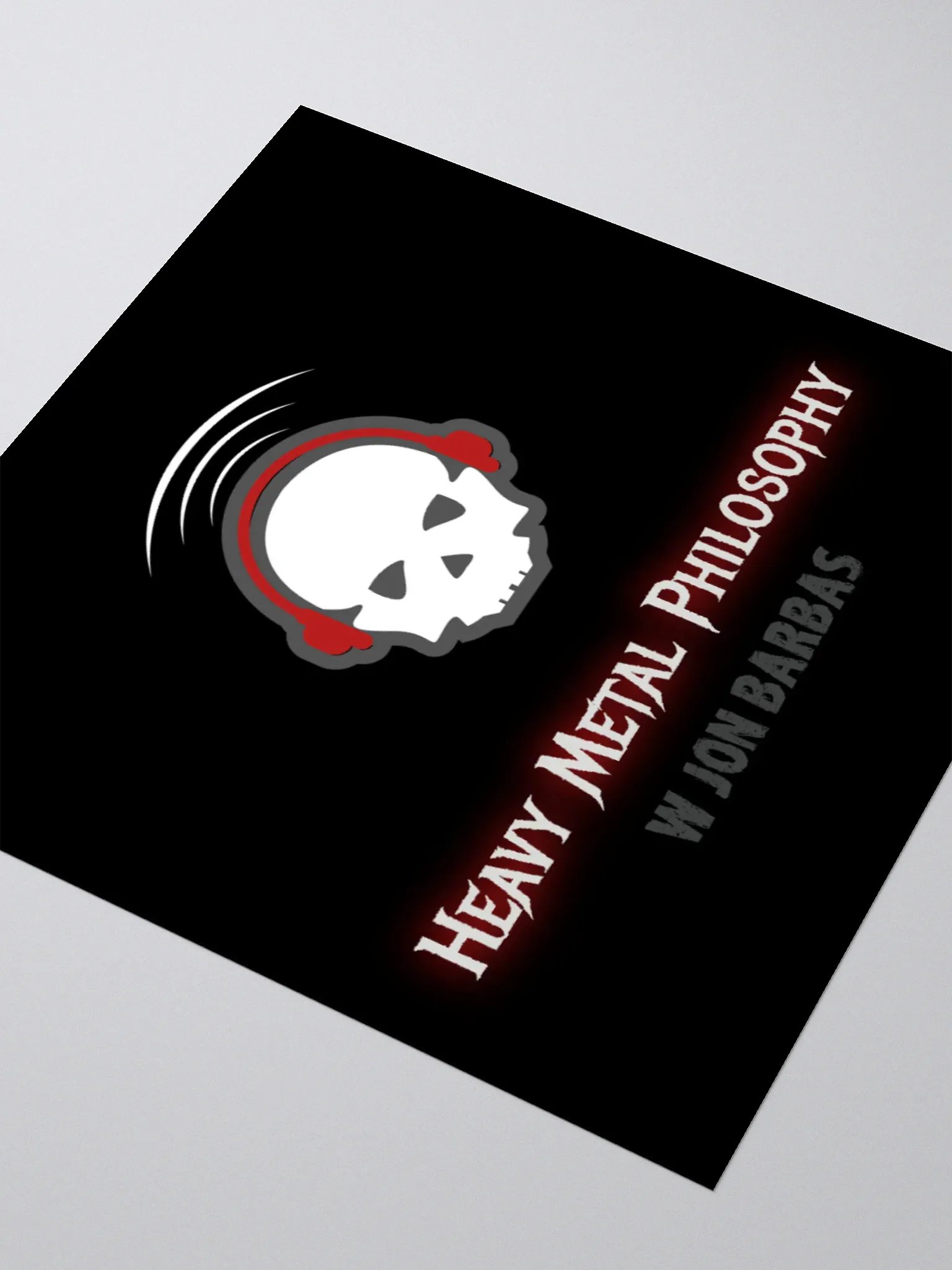 Classic Skull Logo Sticker! product image (8)