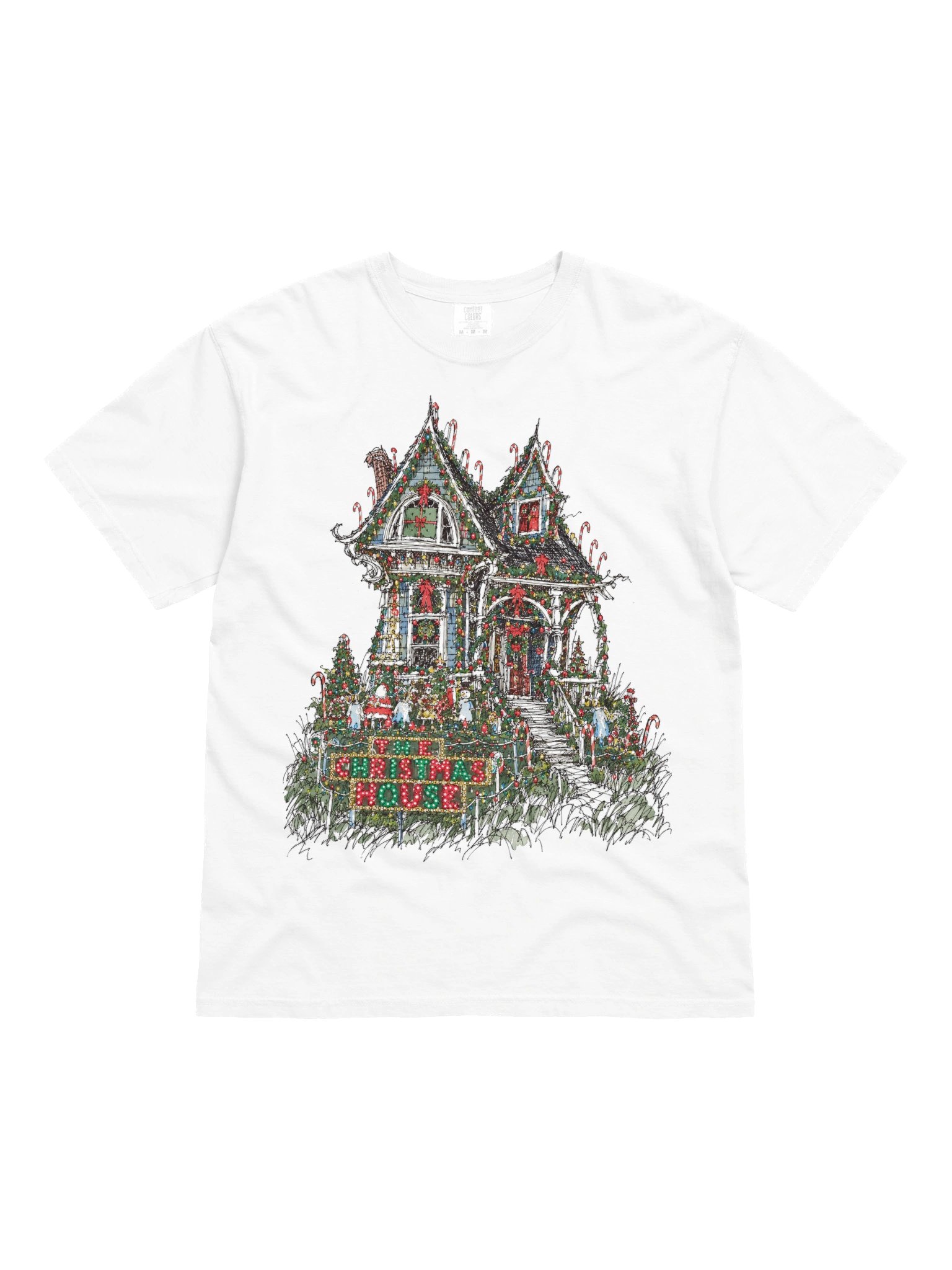 The Christmas House Tee product image (1)