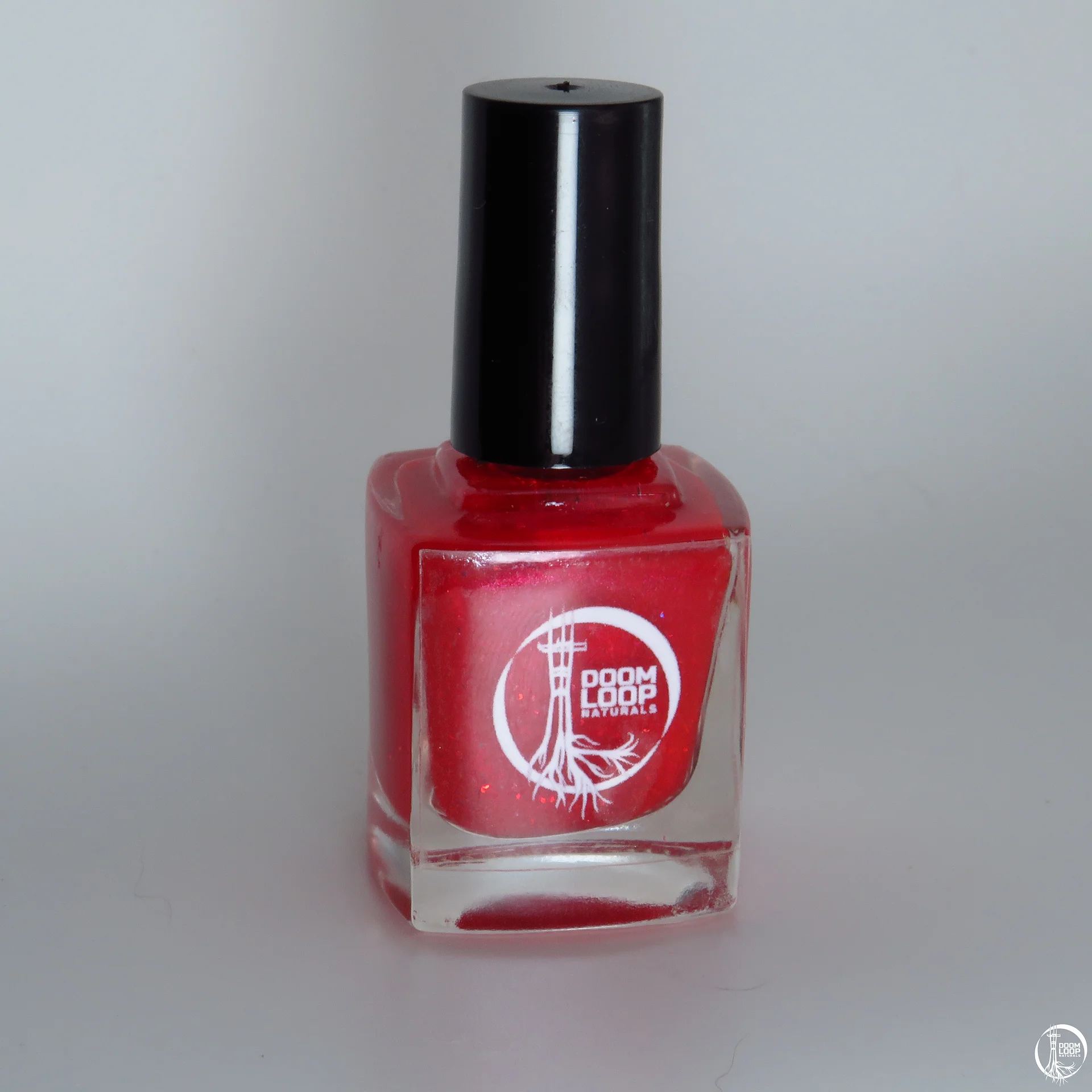 RED BELONGS TO US - Jelly Red Shimmery Glitter Nail Polish product image (6)