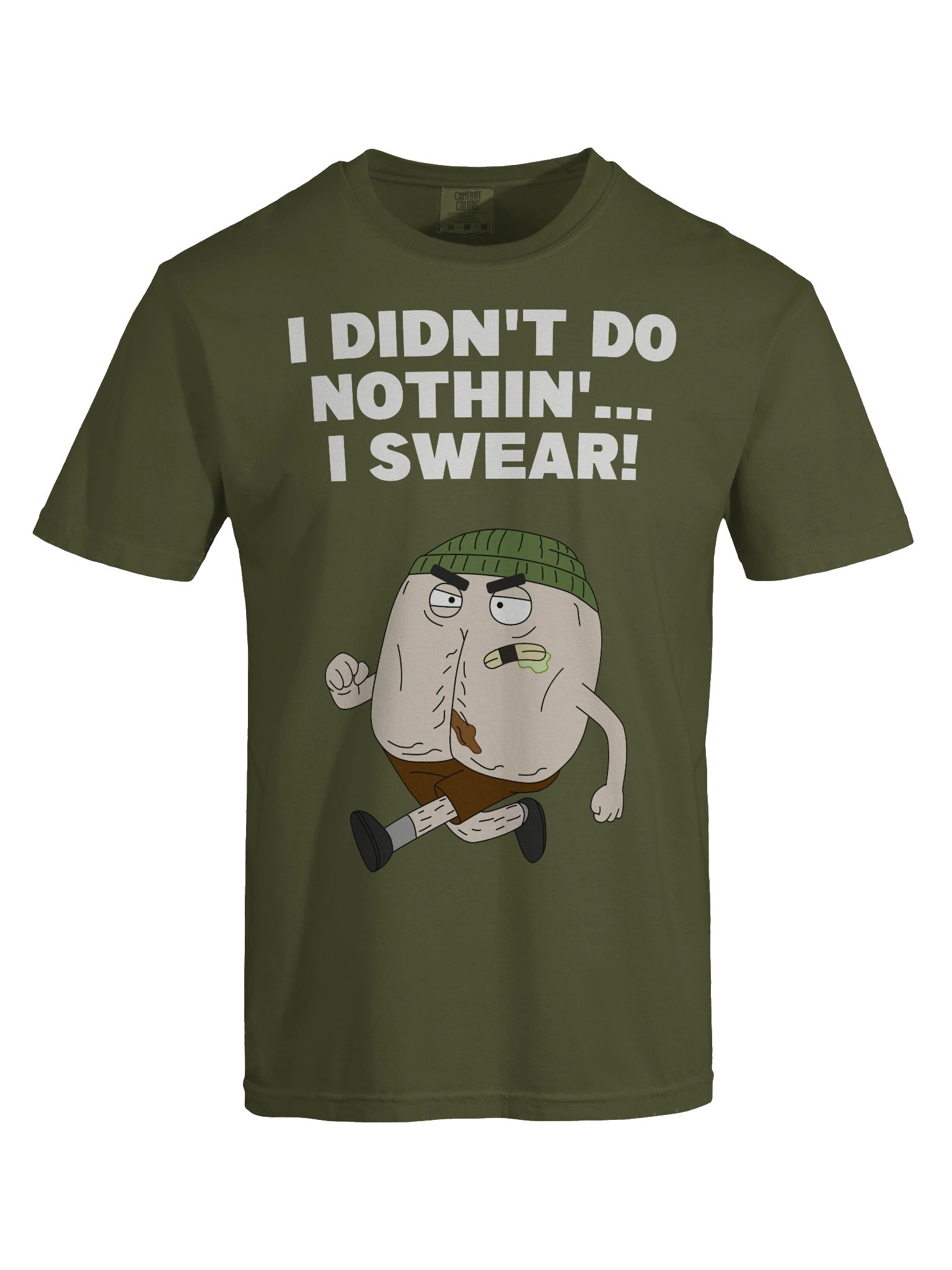 "I didn't do nothin'... I swear!" - Shady Buttocks T-shirt product image (3)