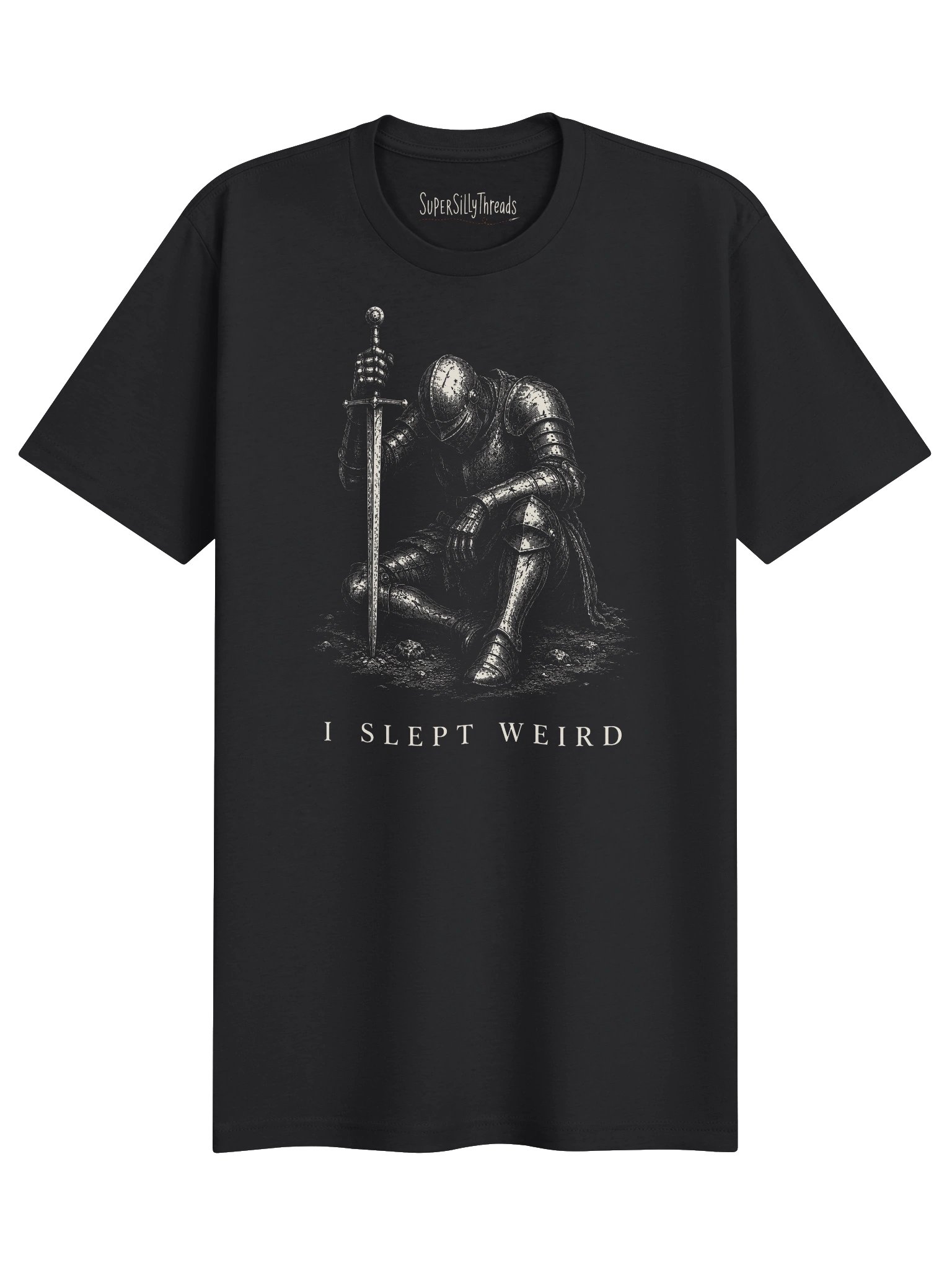I Slept Weird Medieval Knight Tee product image (1)