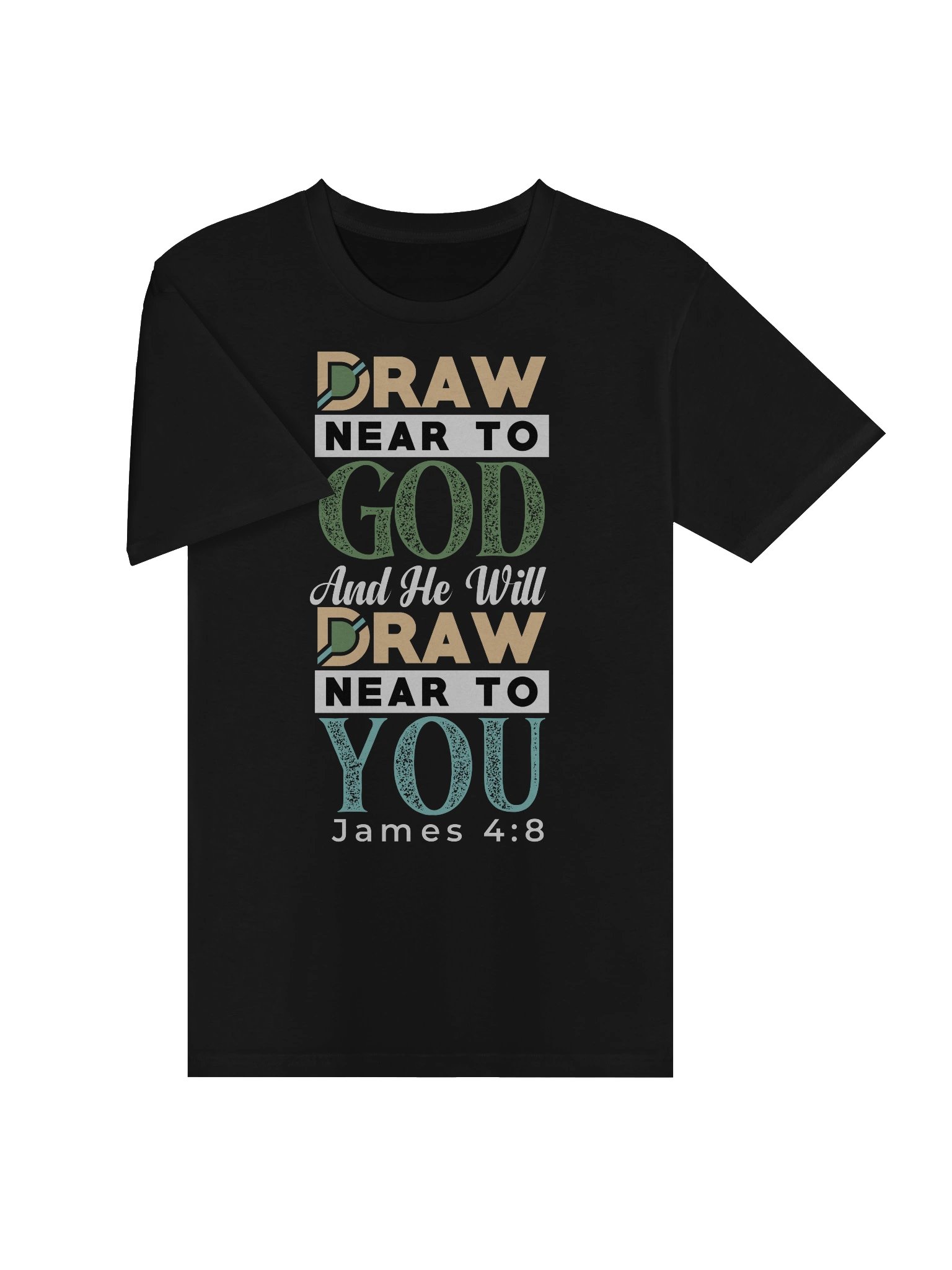 James 4:8 Scripture T-Shirt product image (3)