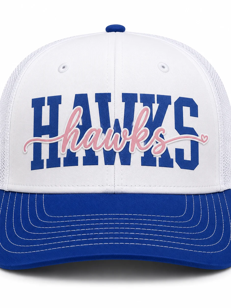 Hawks Script hat product image (1)