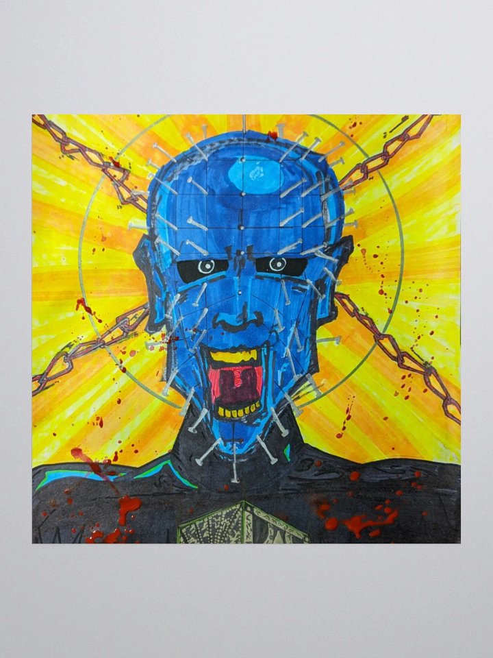 Hell Priest De Guadalupe Sticker product image (1)