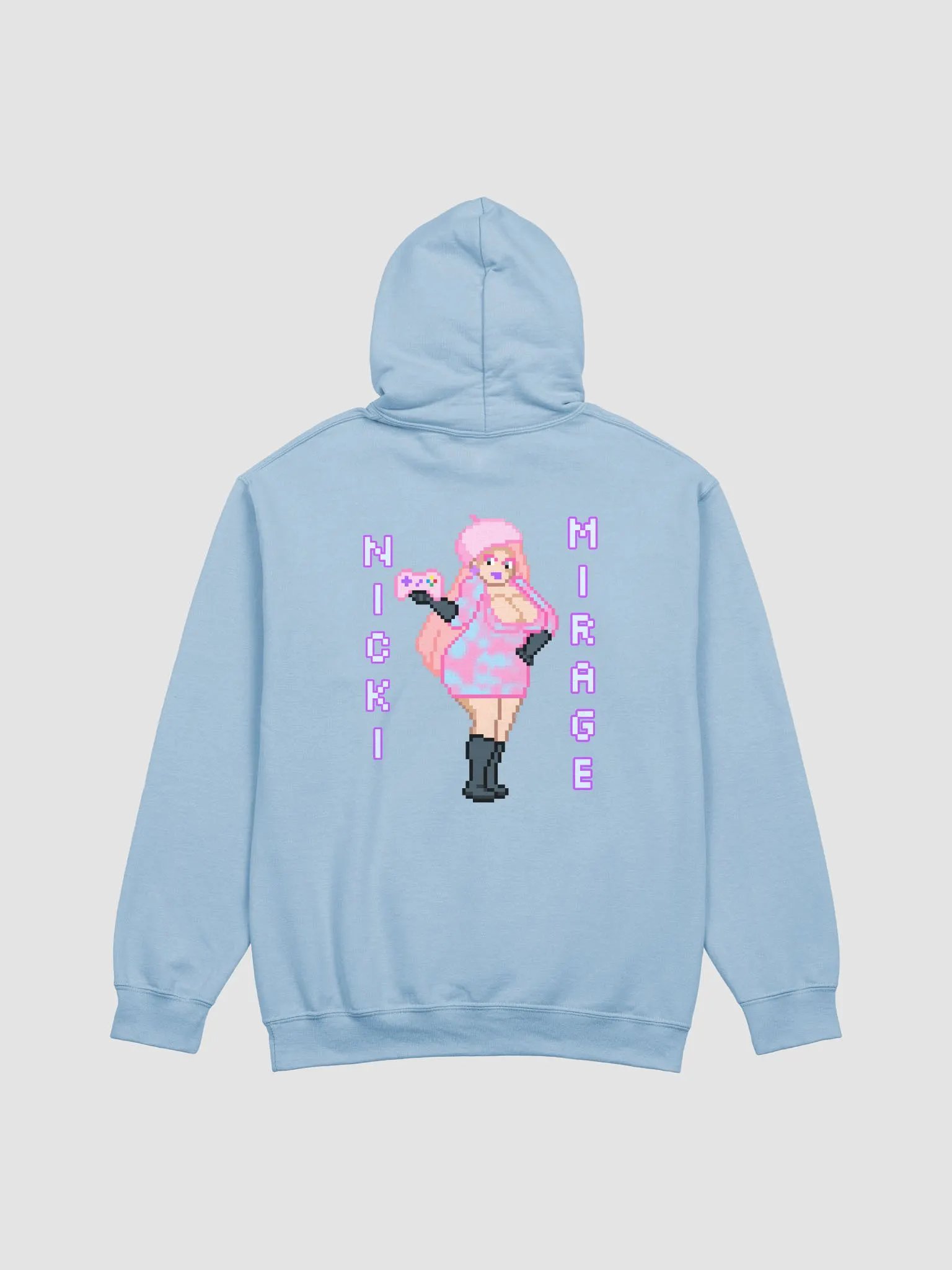 Logo/Pixel Hoodie (Front & Back) product image (14)