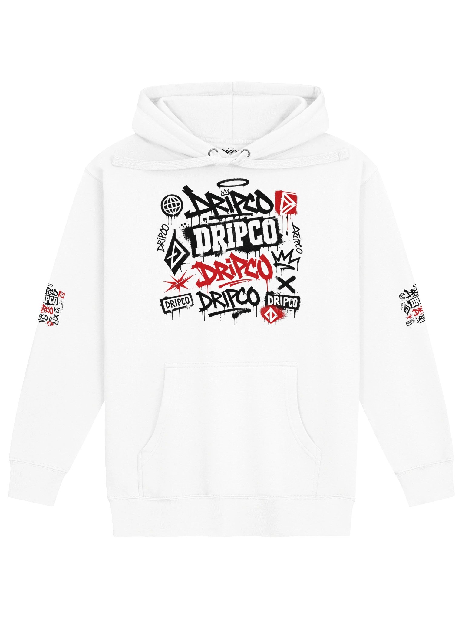 DRIPCO Graffiti Drip Hoodie product image (1)