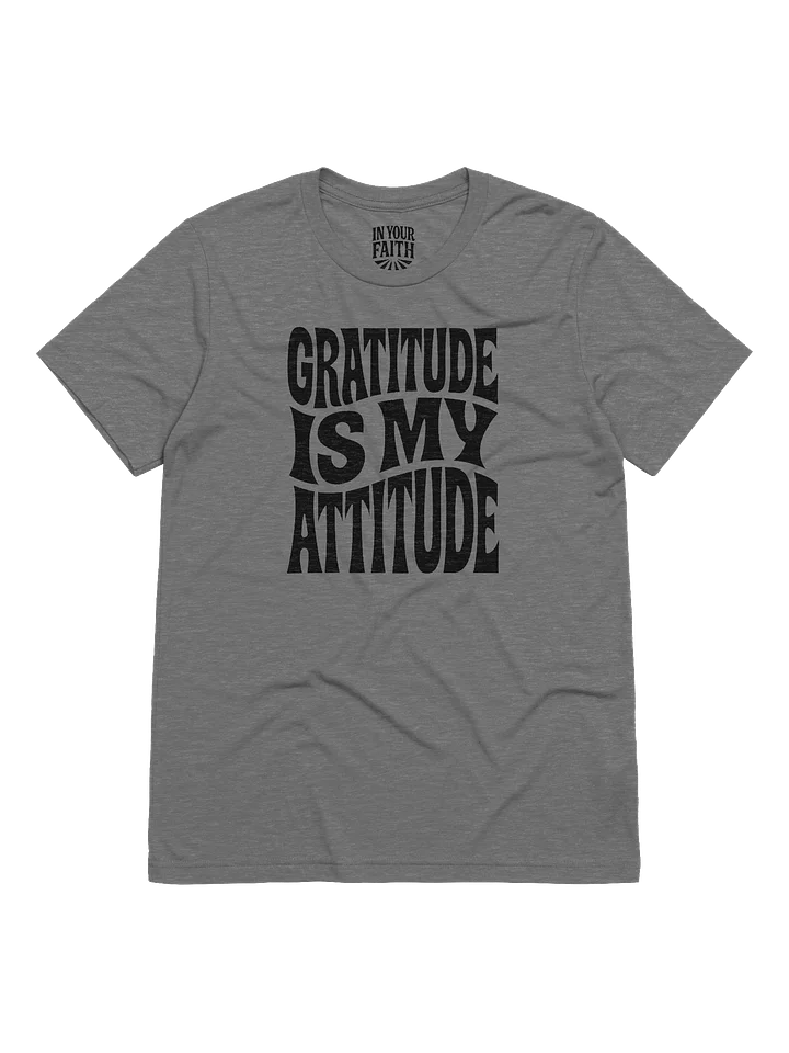 Gratitude Is My Attitude T-Shirt product image (1)