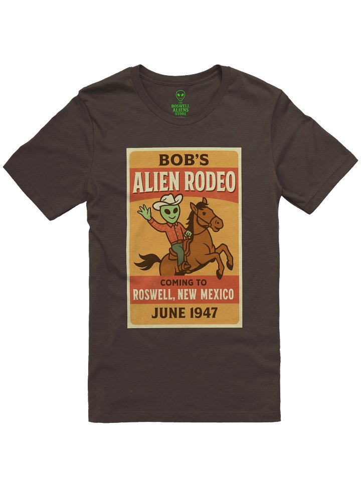 Roswell Aliens Cowboy Vintage Rodeo Concert Tee Fit Unisex T-Shirt product image (37)
