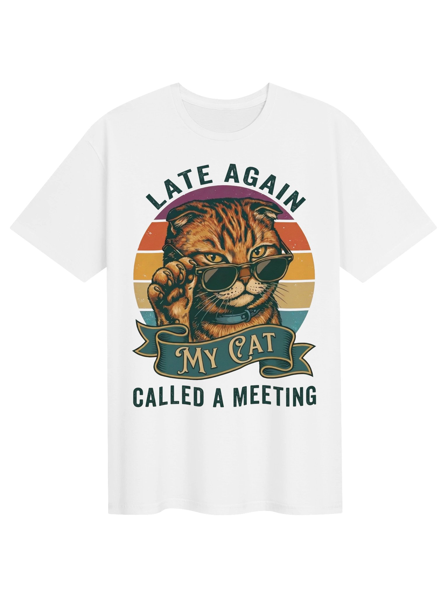 Cat Meeting T-Shirt product image (1)