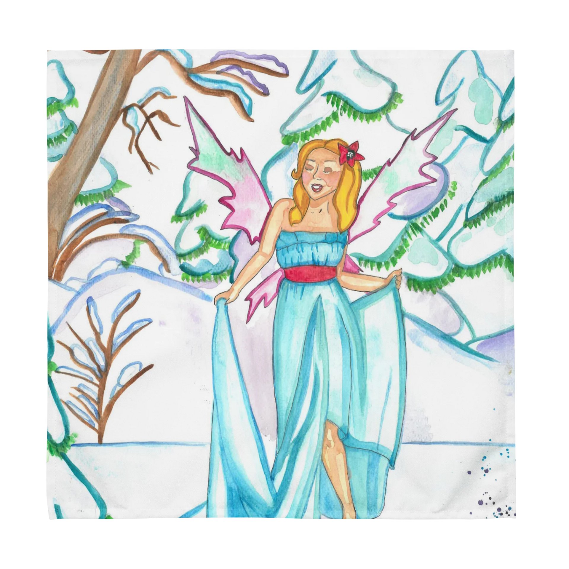 Fairy Winter Wonderland Cloth Napkin Set product image (3)