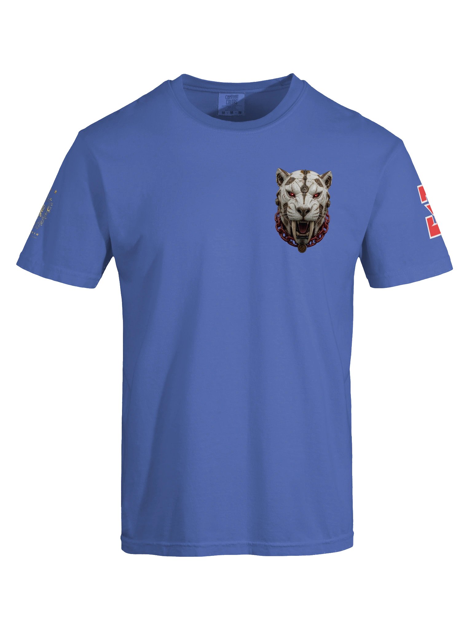 Red-Eyed Mechanical Big Cat - Graphic Tee product image (5)