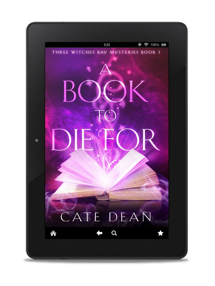 A Book to Die For Ebook (Three Witches Bay Mysteries Book 1) product image (1)