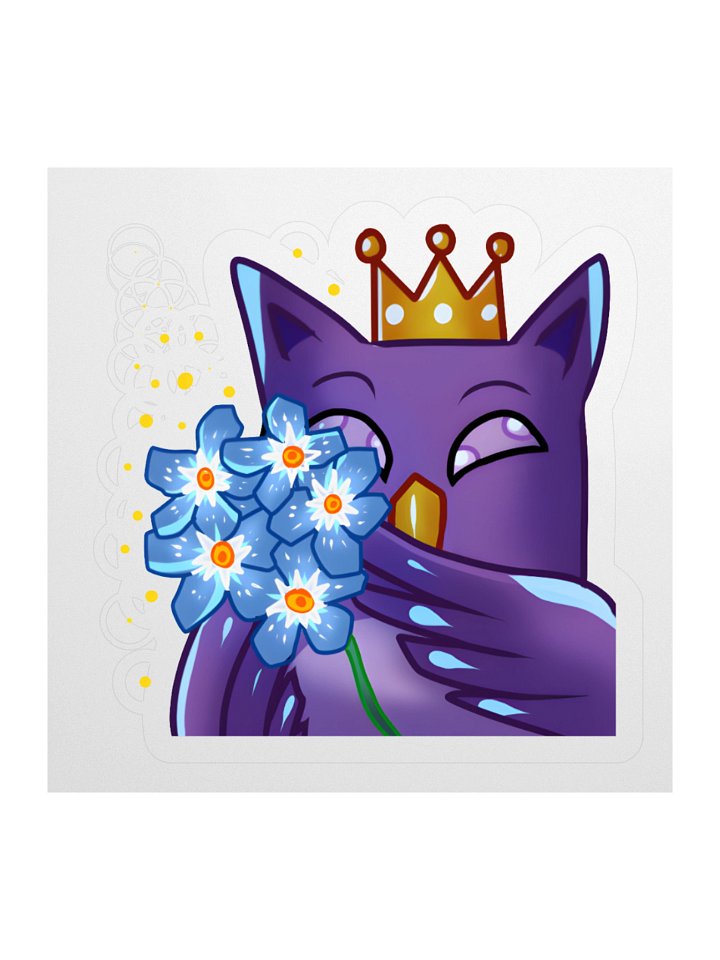 Forget-Me-Not Sticker product image (1)