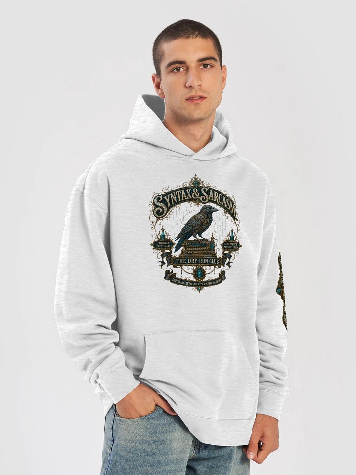 Syntax & Sarcasm Dry Run Club Premium Oversized Hoodie product image (49)