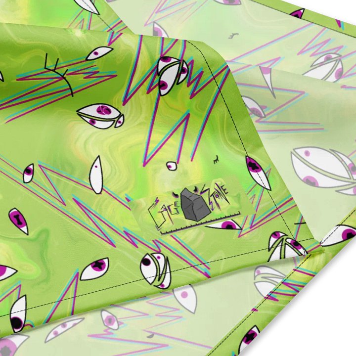 Eyes and Lightning Magic Bandana product image (2)