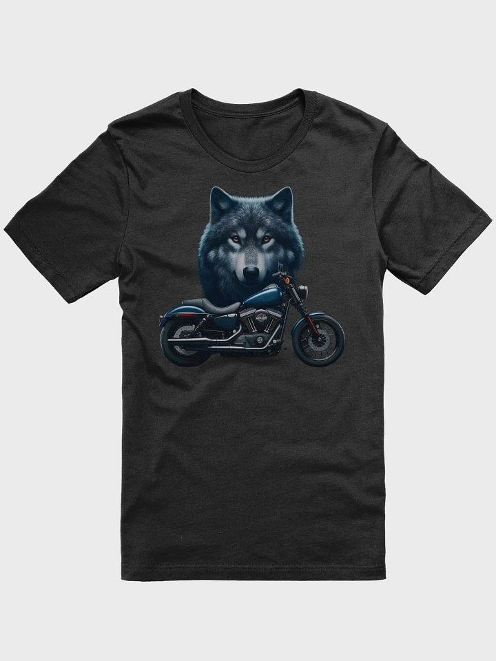 Motorcycle and Wolf - Unisex T-Shirt #14 product image (1)