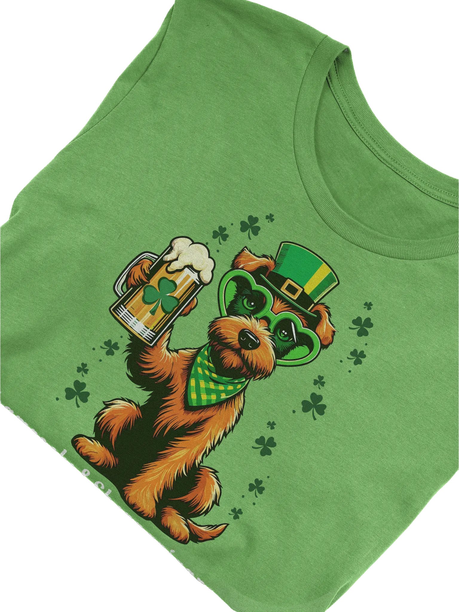 Irish Terrier St. Patrick's Day T-Shirt product image (3)