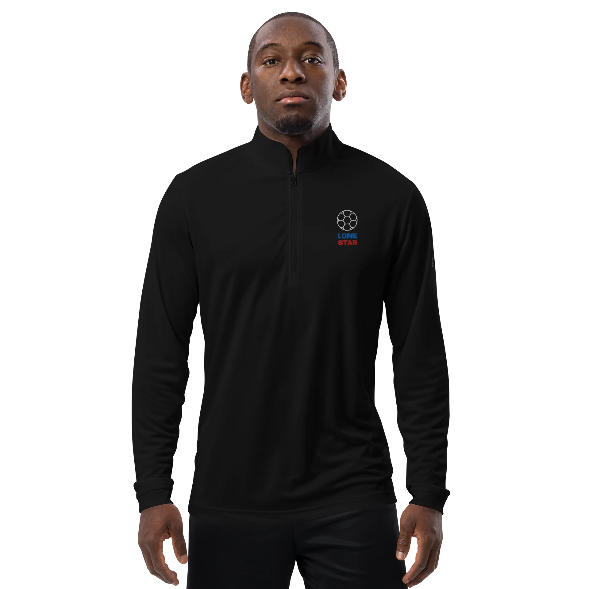 Lone Star™ Embroidered Adidas Quarter-Zip Performance Pullover product image (5)