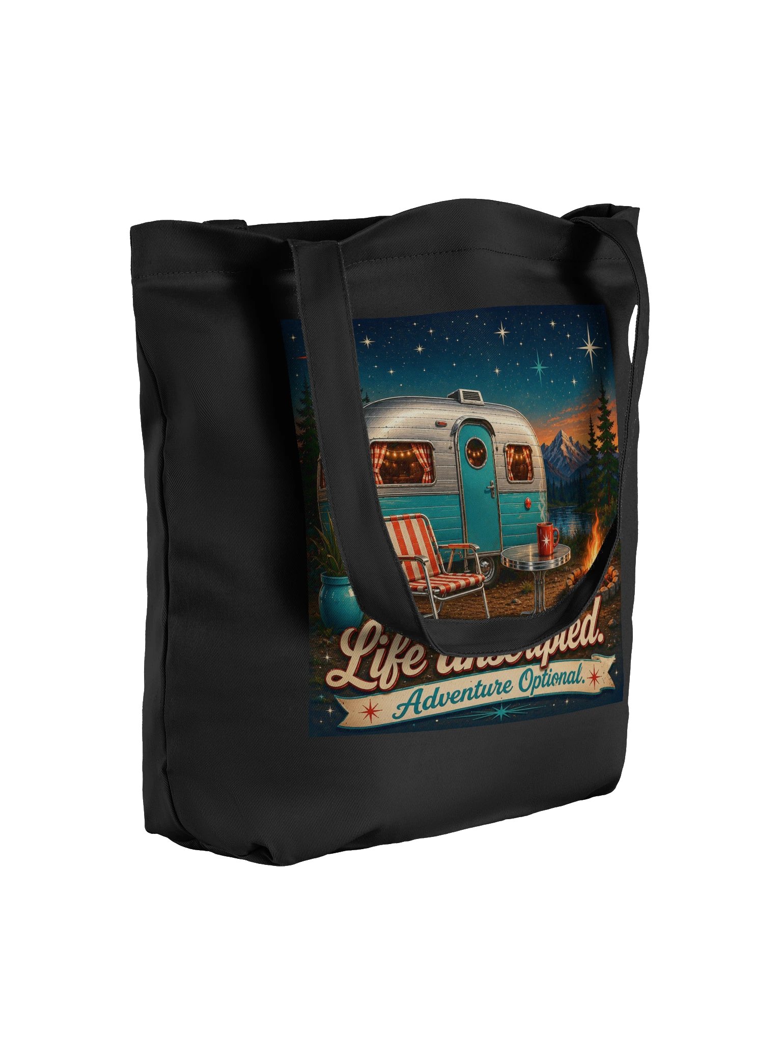 Life Unscripted. Adventure Optional. Tote Bag product image (7)