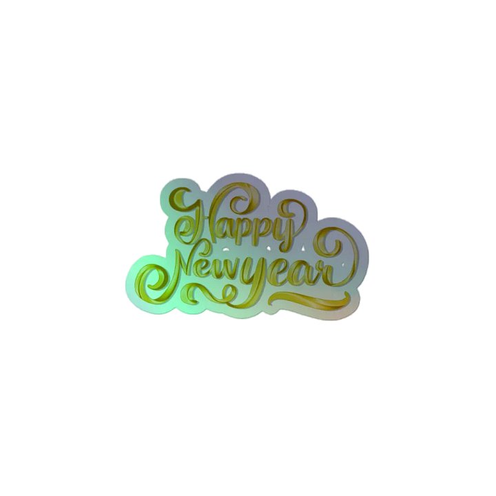 Happy new year STICKER product image (2)