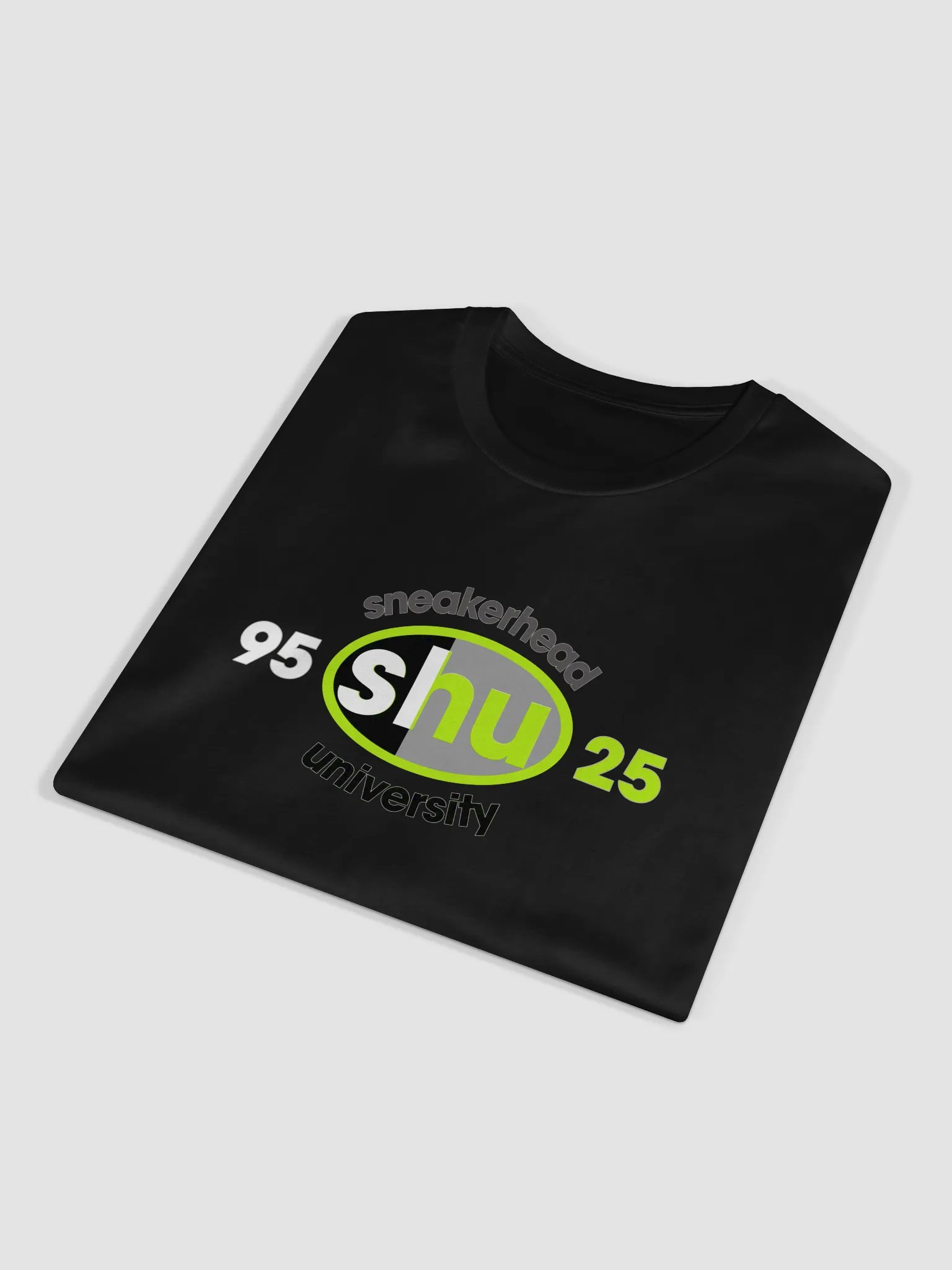 Sneakerhead University AM 95 Neon Split Oval T-Shirt Unisex product image (4)