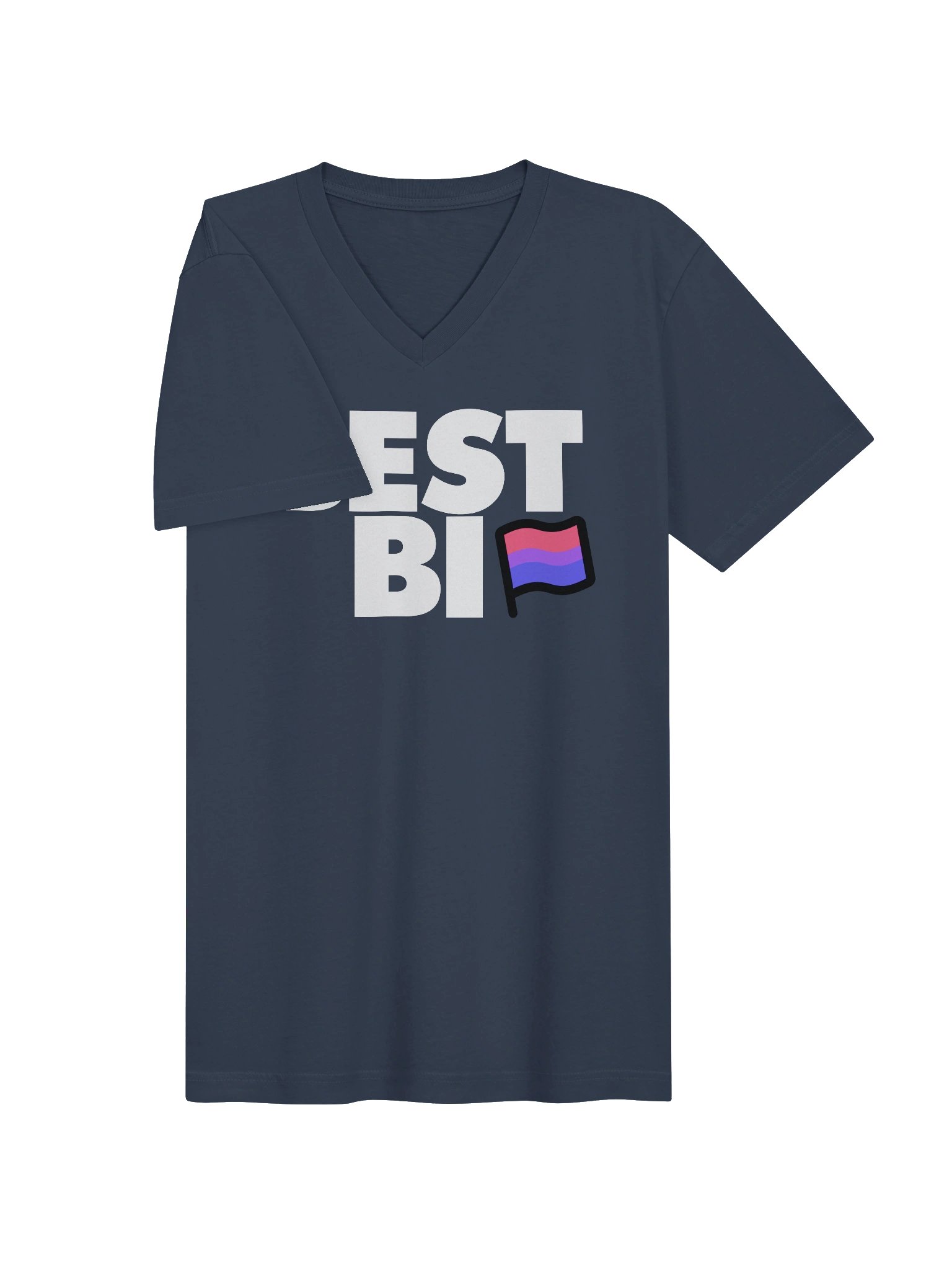 Men's BEST BI V-Neck T-Shirt product image (3)