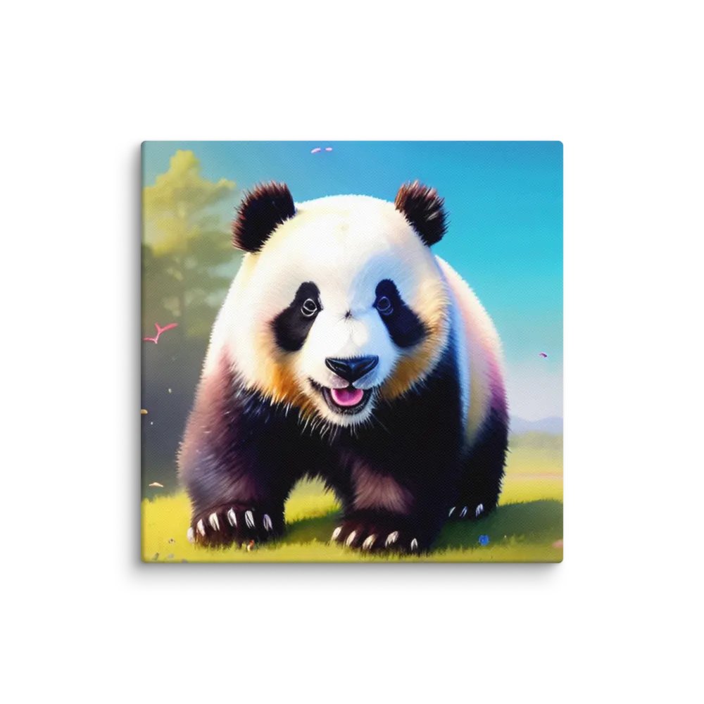 Cute Panda Digital Painting - v1 product image (1)