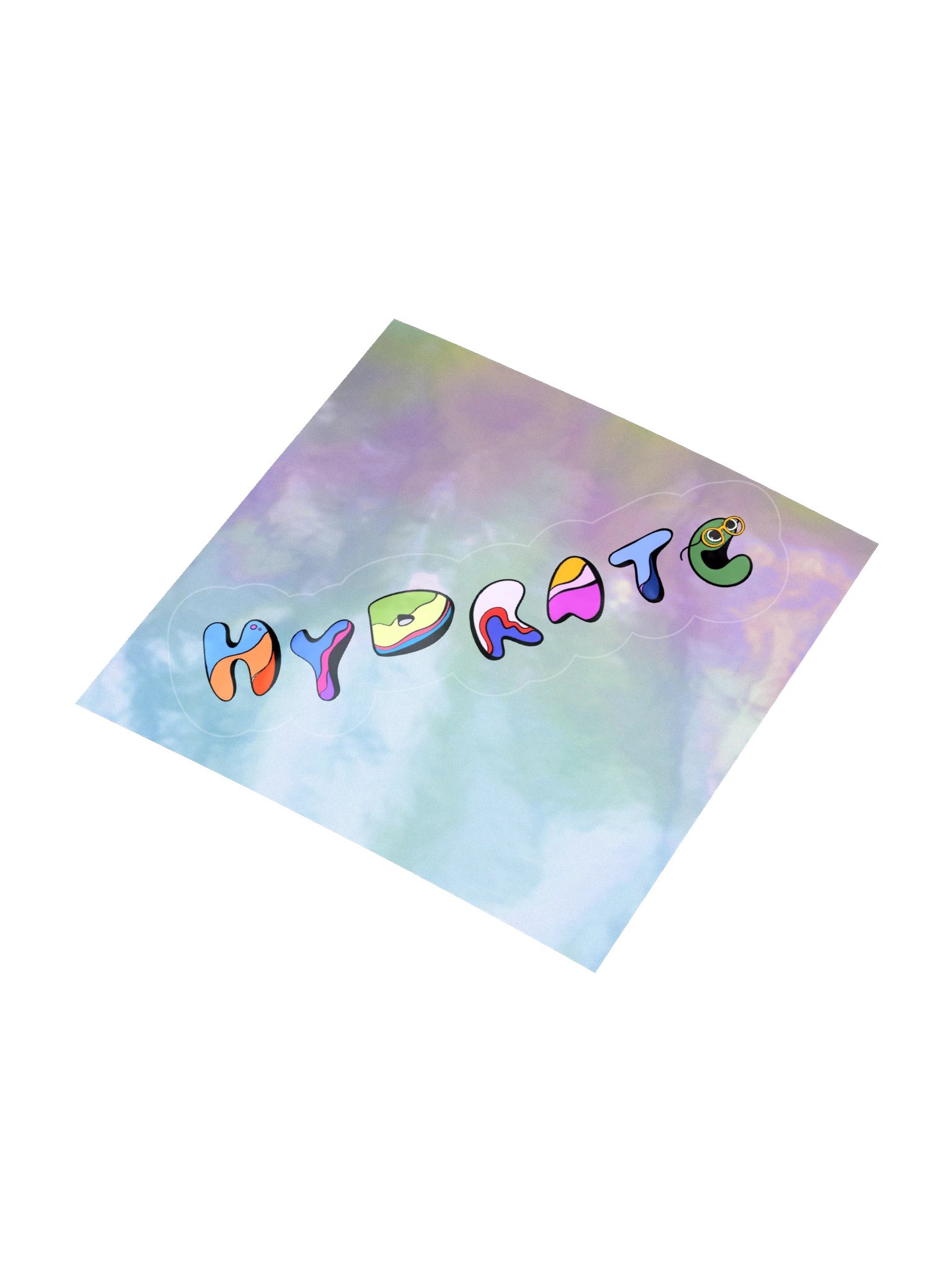 HYDRATE / Kiss-Cut Holographic Sticker product image (3)