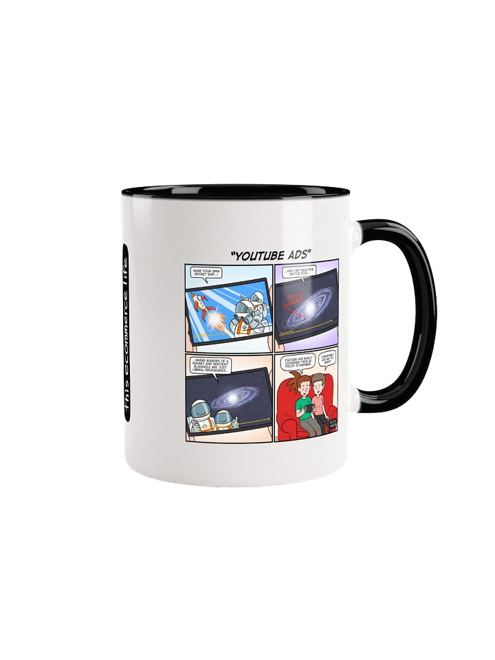 "YouTube ads" mug product image (2)