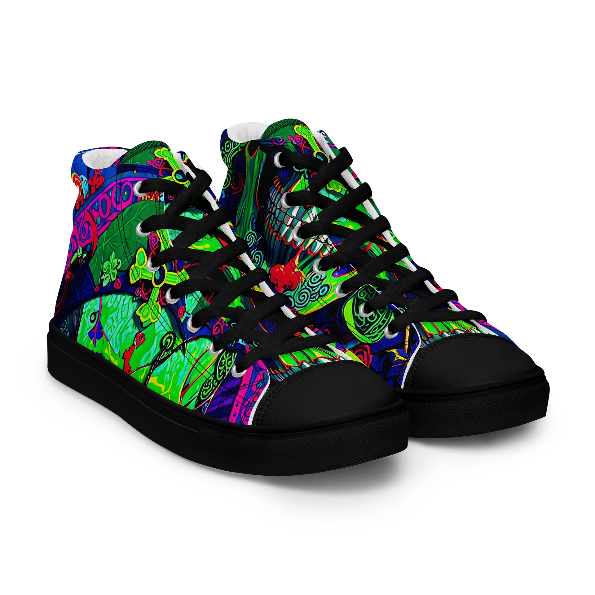 Neon Skully High-Tops product image (8)