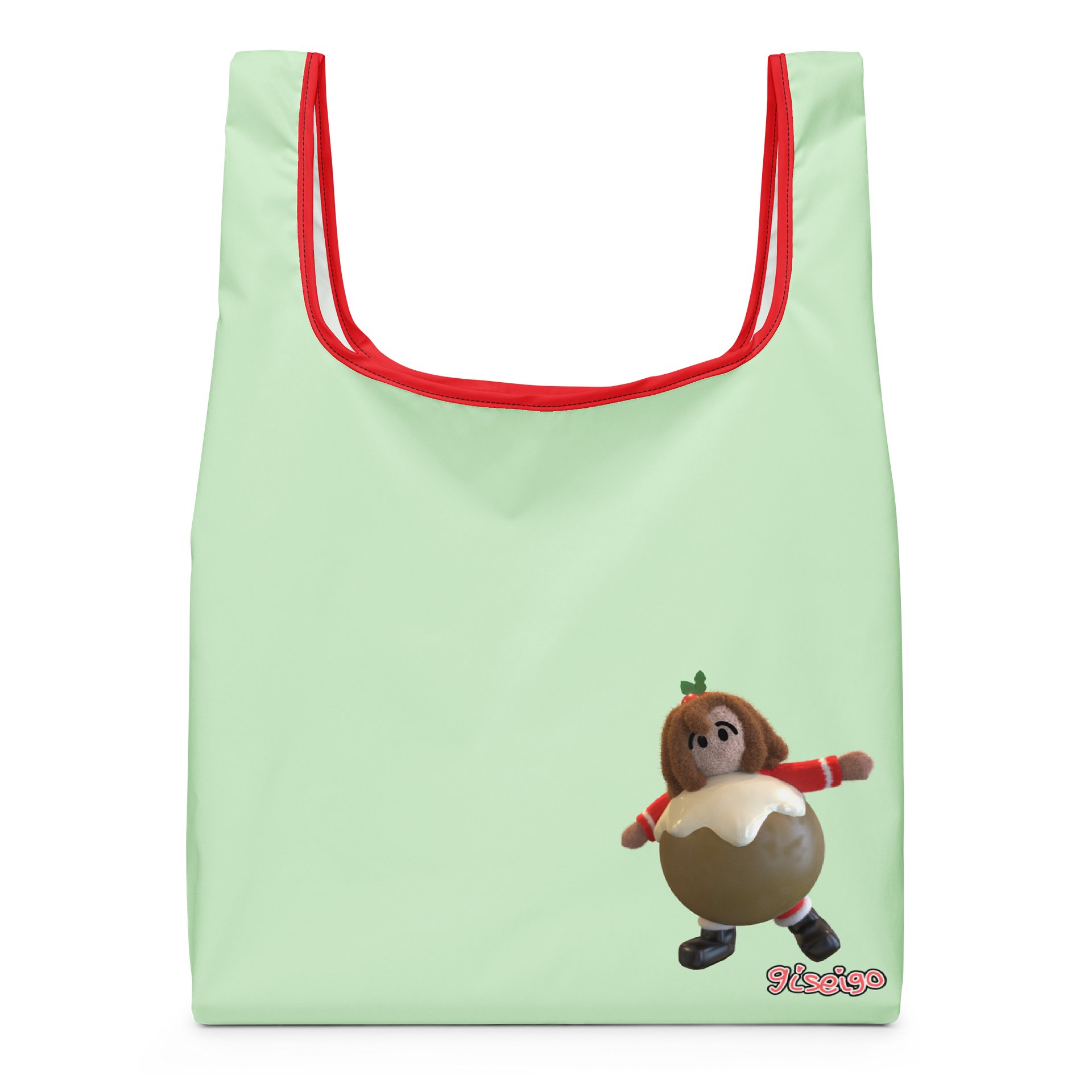 Christmas Pudding (Me!) Print Shopping Bag product image (3)