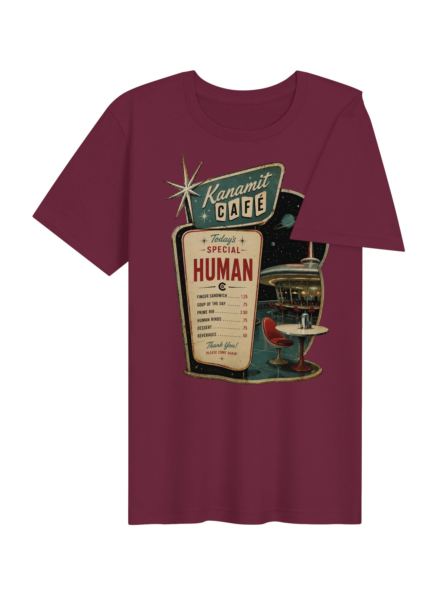 Twilight Zone "To Serve Man" Supersoft T-shirt product image (4)