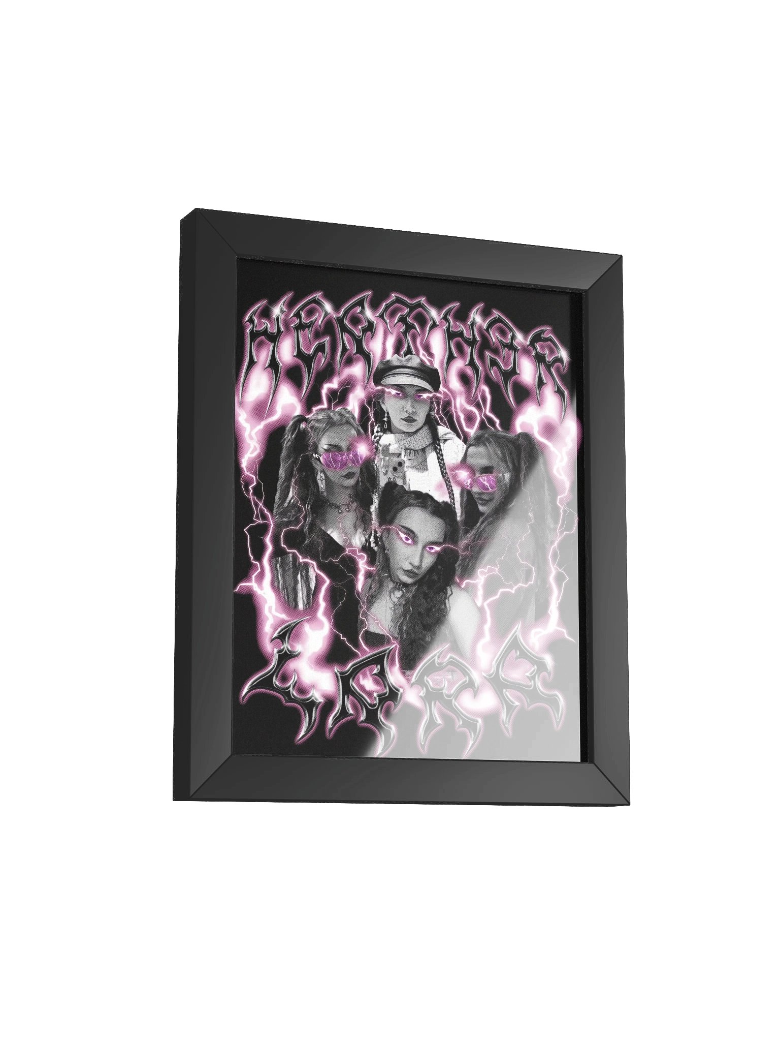 Y2K HEZZY FRAMED PRINT product image (2)
