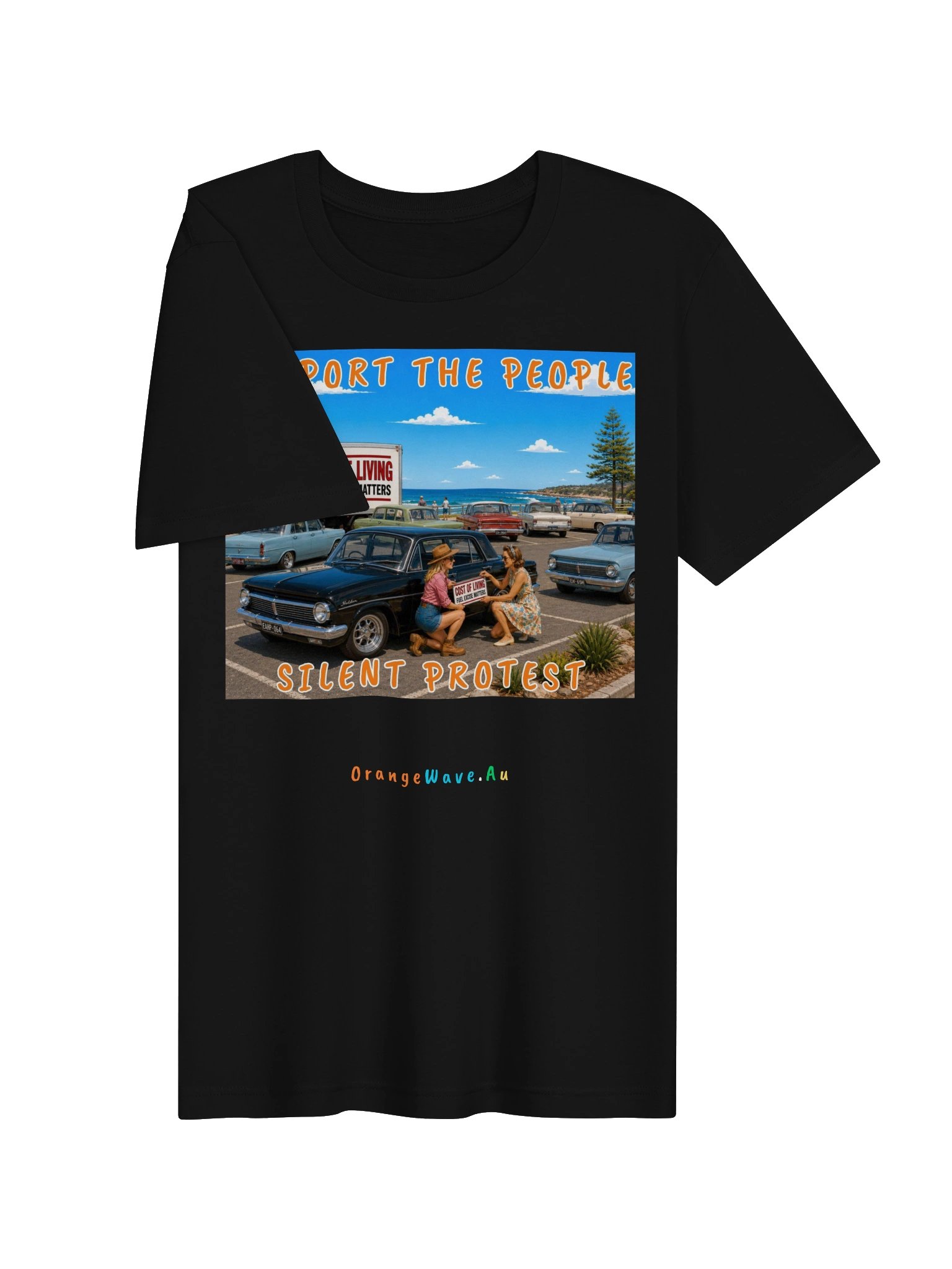 Silent Protest Support the People Tee product image (3)