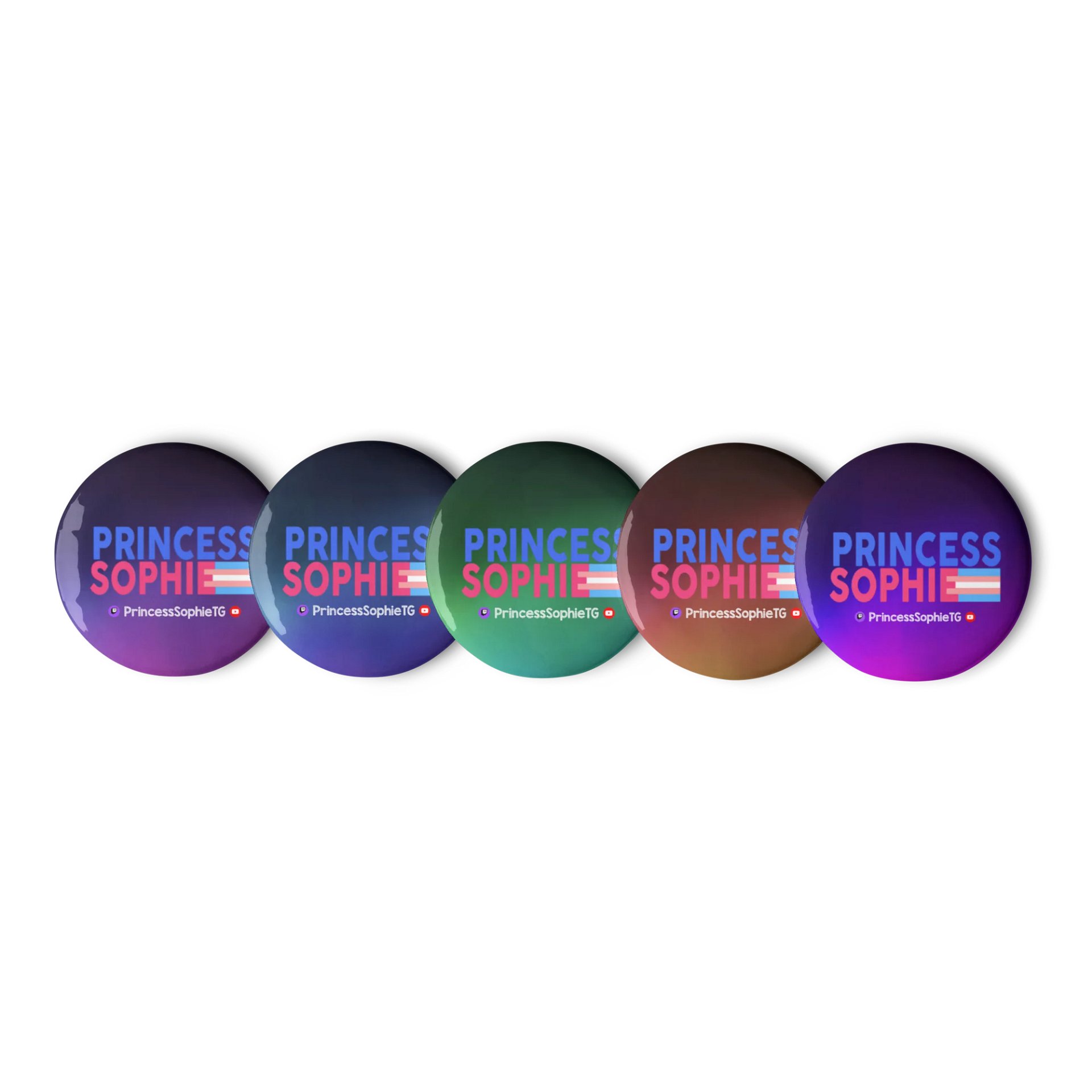 PrincessSophieTG Buttons product image (1)