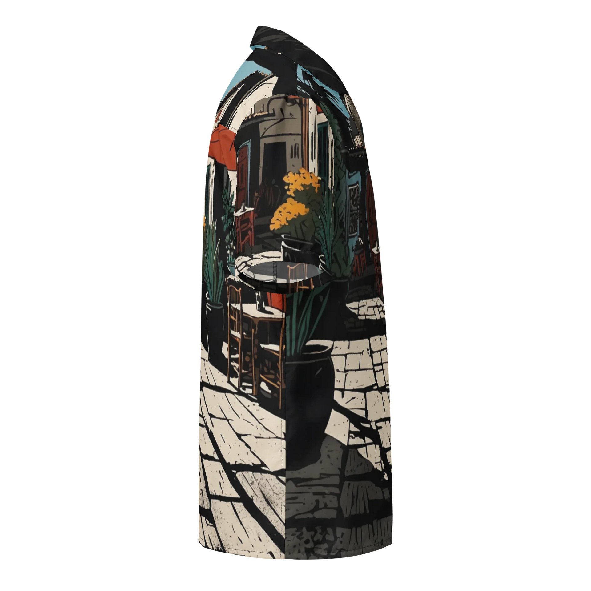 Sunlit Alley Hawaiian Shirt product image (6)