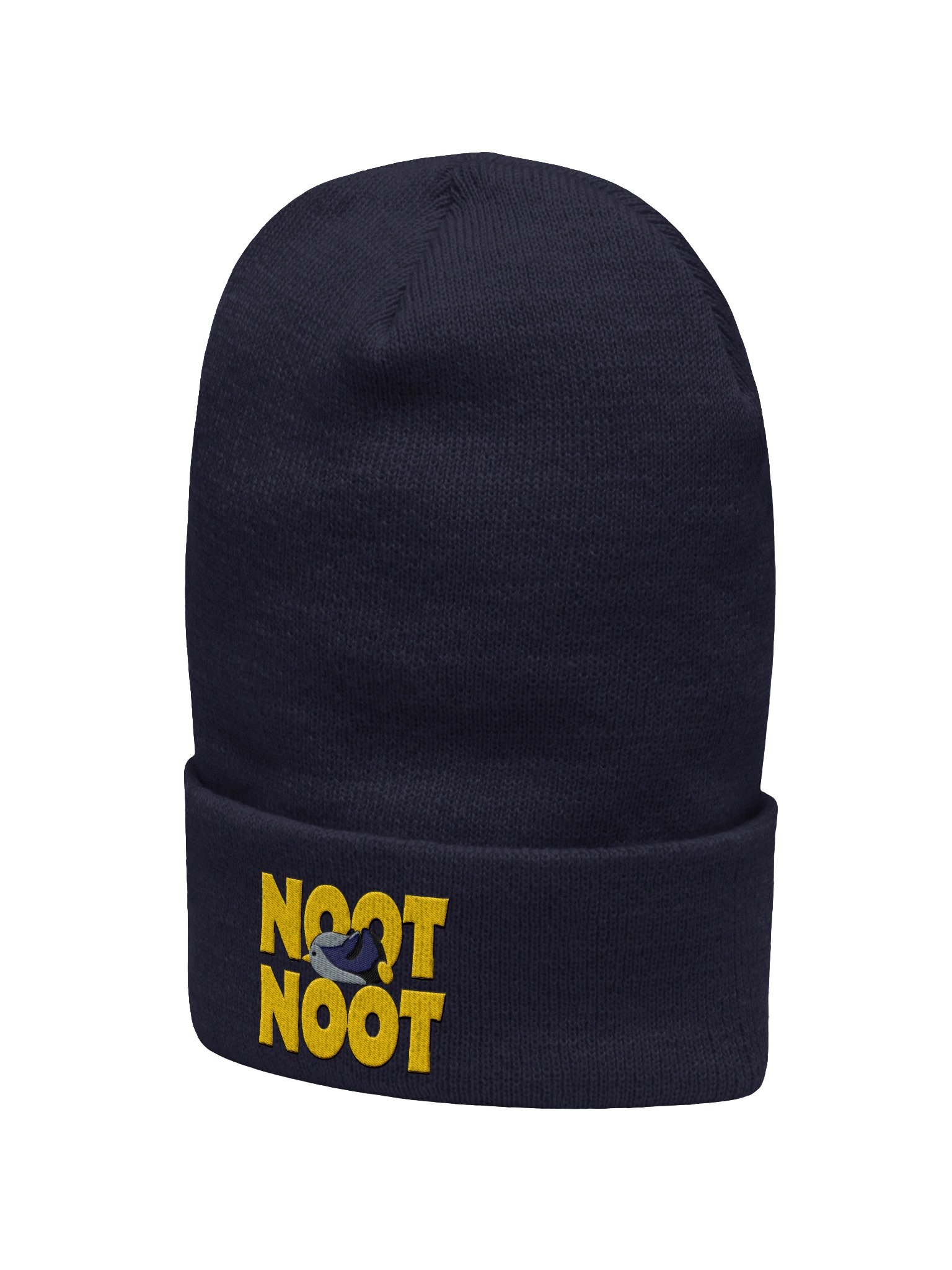 Noot Noot Penguin Cuffed Beanie (Embroidered) product image (2)