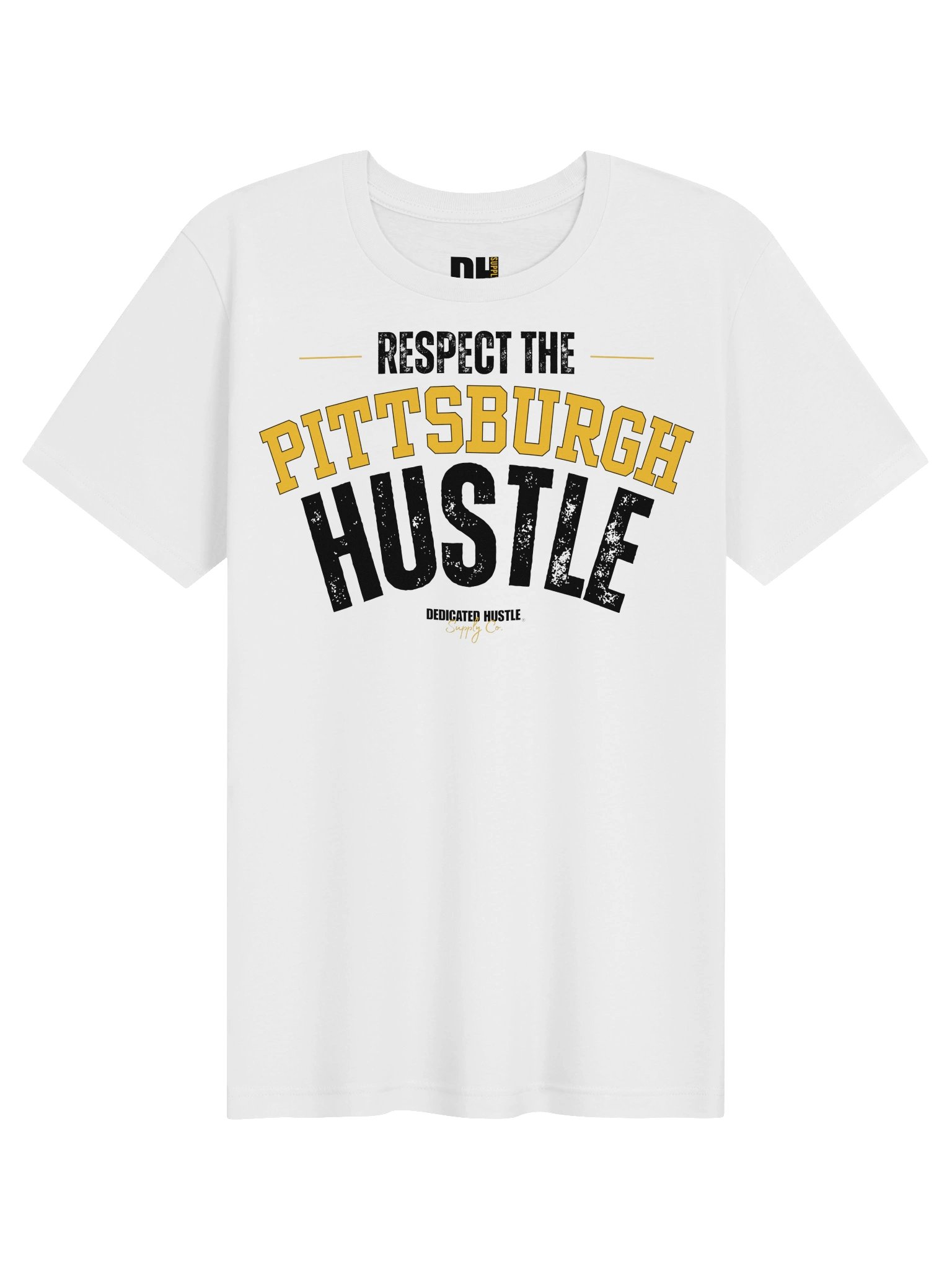 Respect The Pittsburgh Hustle - Varsity Edition Tee | Light Colorways product image (1)