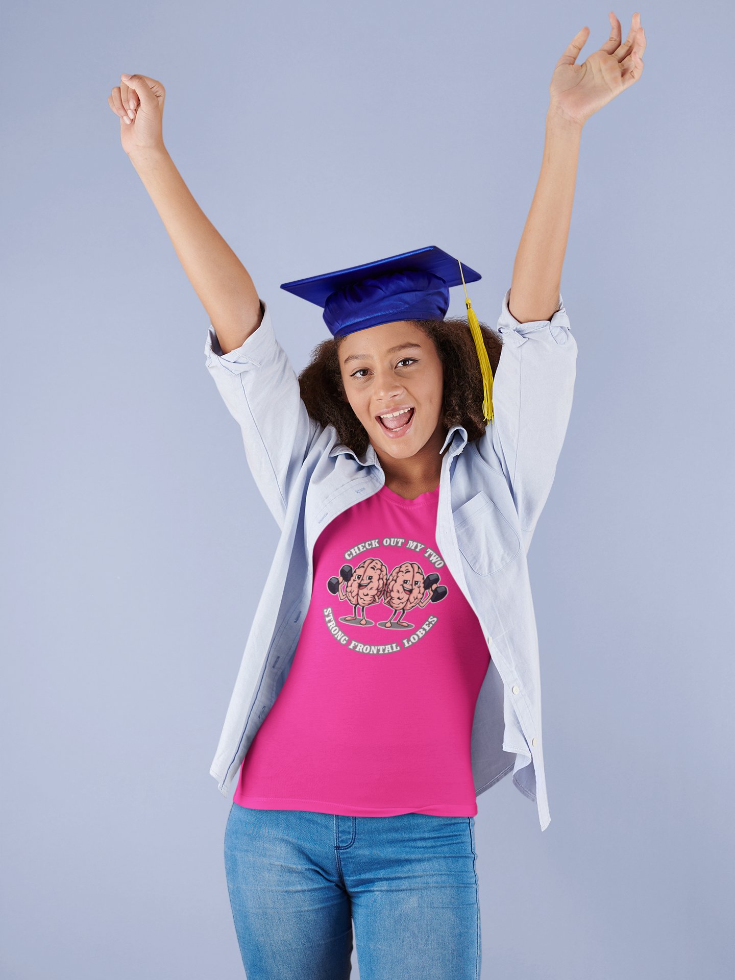 Two Strong Frontal Lobes Download - Printable Satire PNG product image (2)