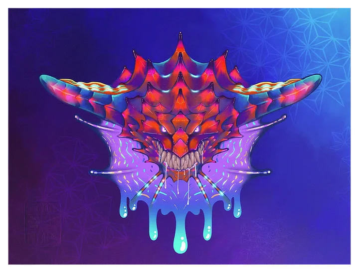 The Dripping Nightmare | Matte Poster | 12" x 16" product image (1)