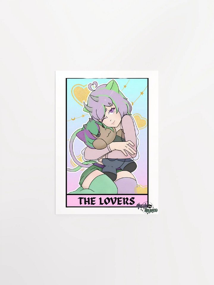 The Lovers - Tarot crd collection matte poster product image (1)