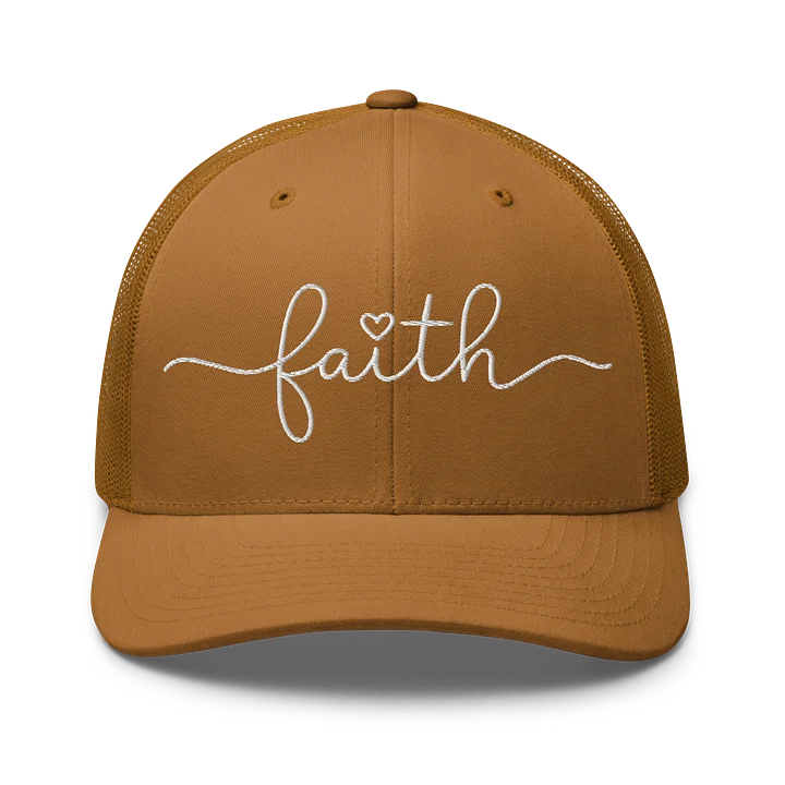 Simple Faith Embroidered Trucker Hat product image (2)