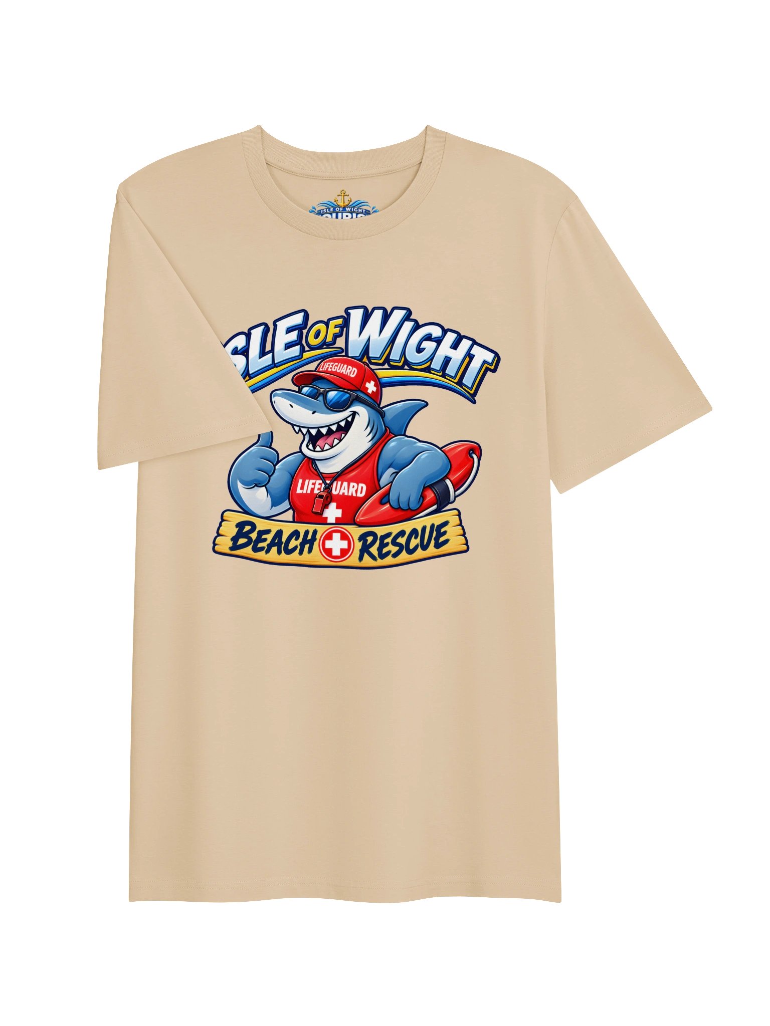 Isle of Wight Beach Rescue Shark T-Shirt product image (7)