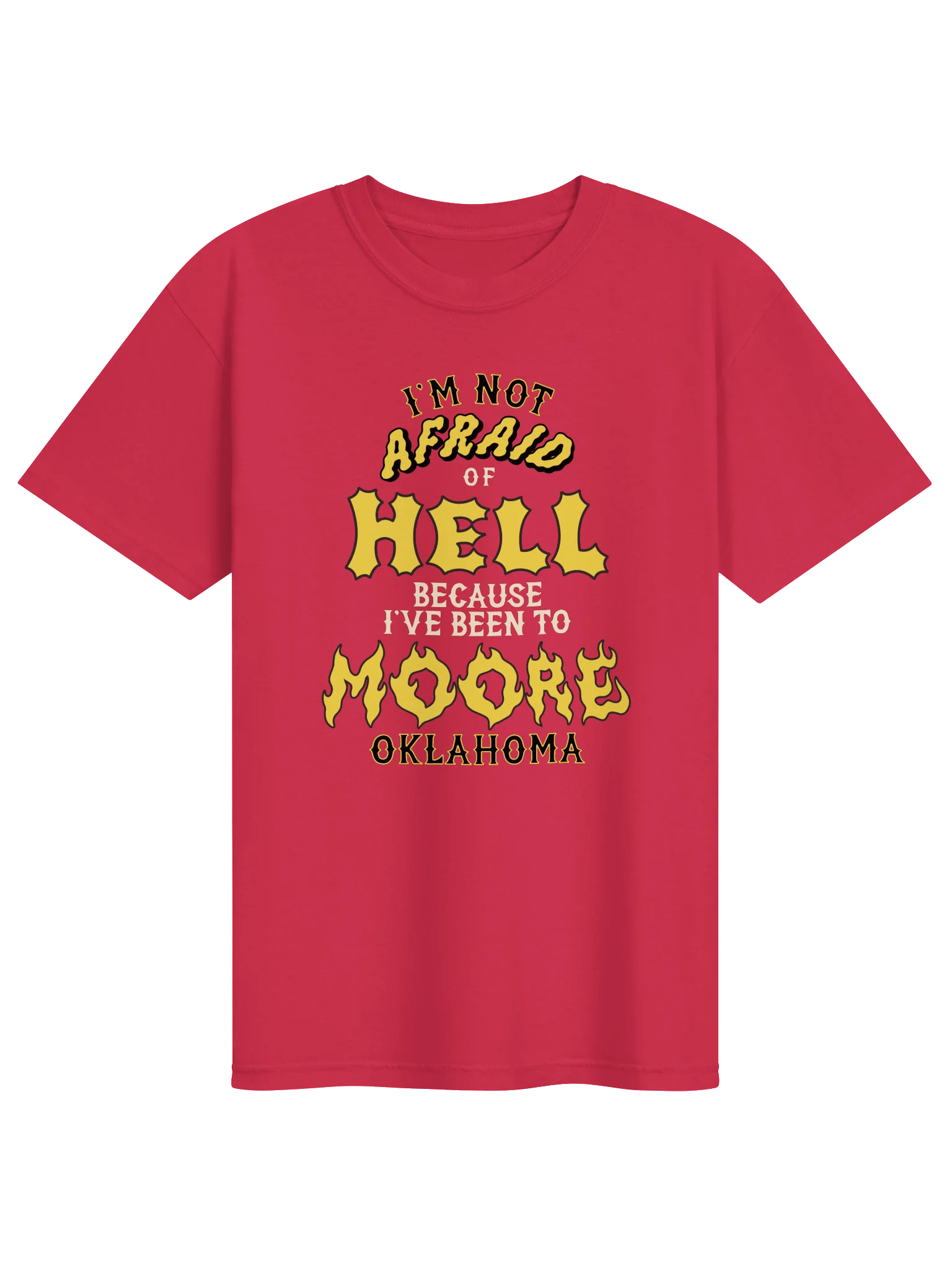 Welcome To Hell (Moore) Tee - Red product image (1)