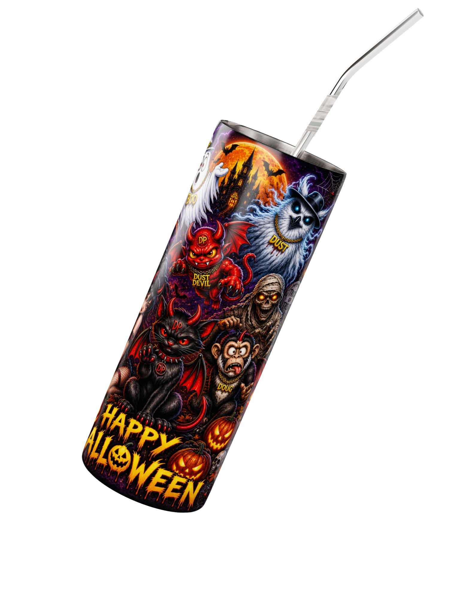 Dust Devil Crew Happy Halloween Tumbler product image (2)