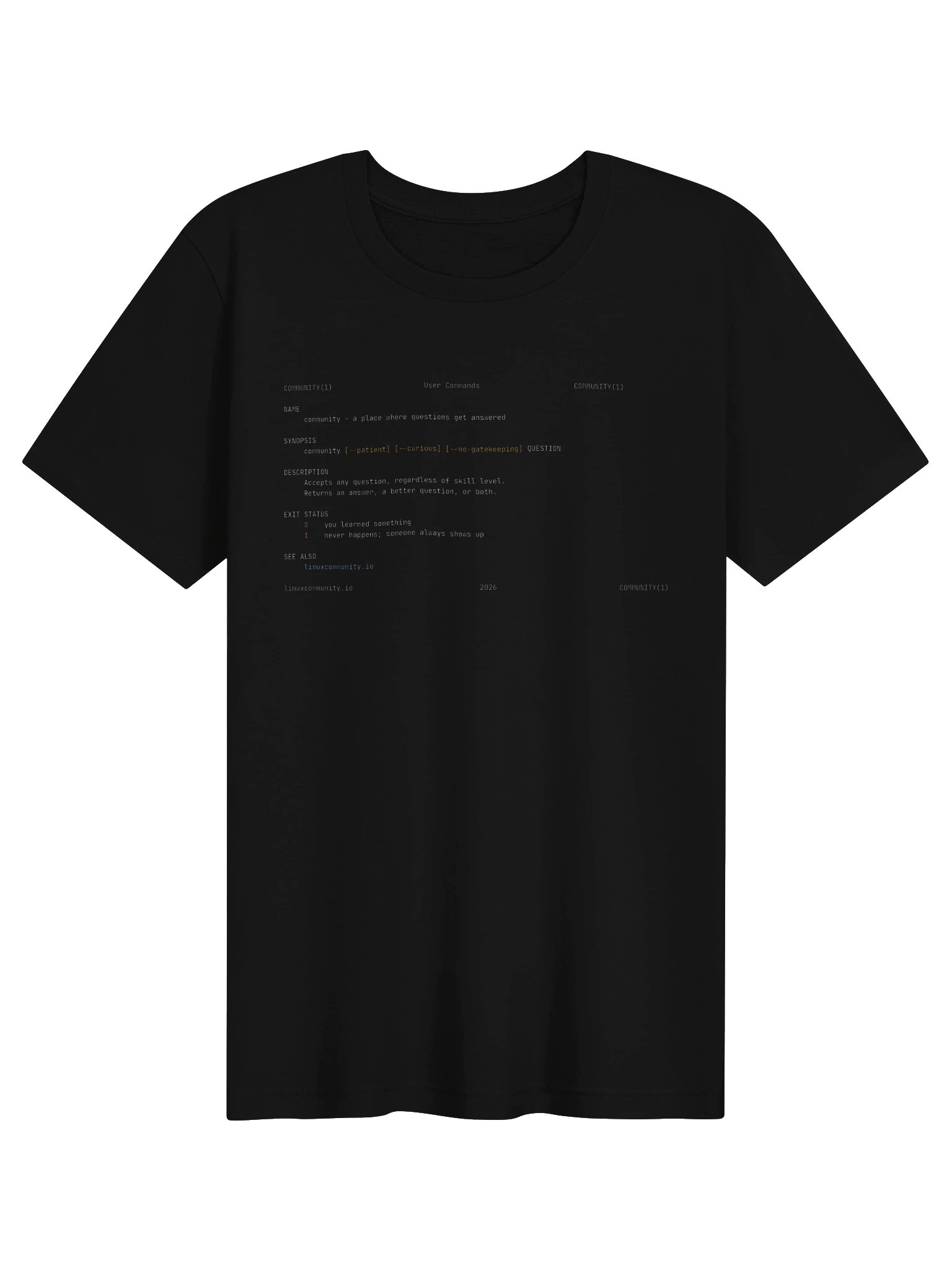 man community T-Shirt product image (1)