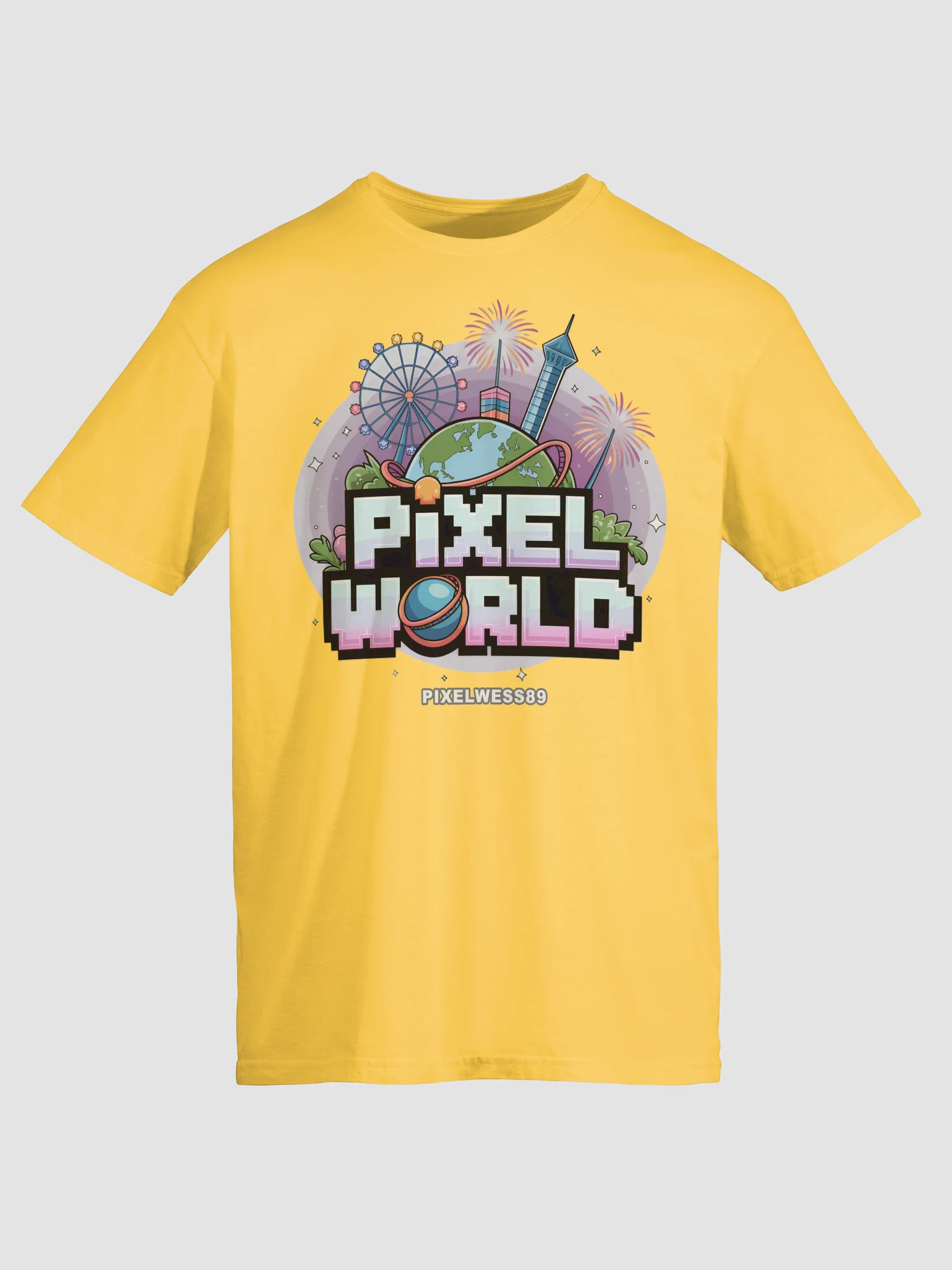Pixel World - Soft T-Shirt product image (5)