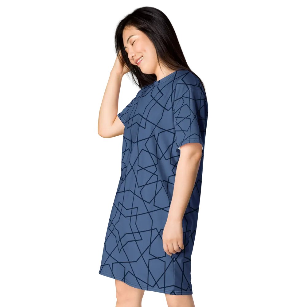 All-Over Print T-Shirt Dress product image (3)