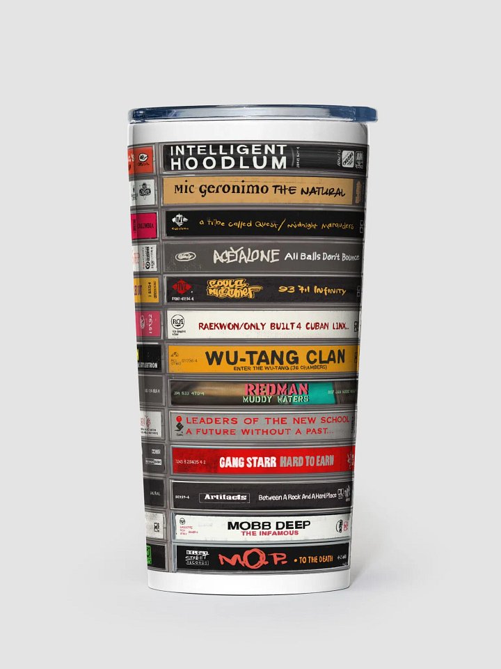 90's Hip-Hop Album Tape Art 20oz Tumbler product image (1)