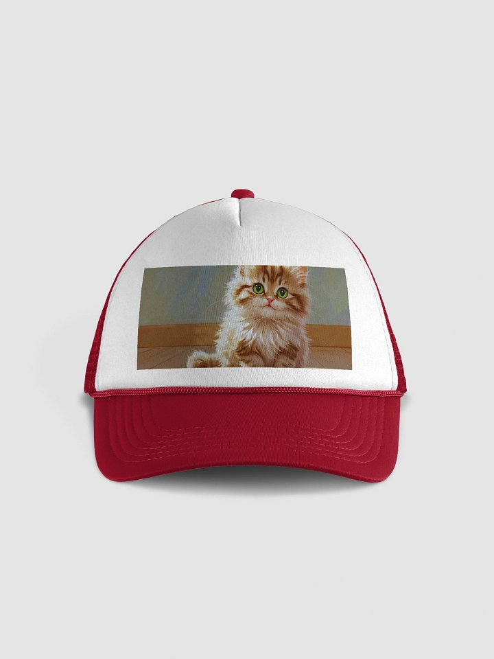 kitty red colour Cap product image (1)